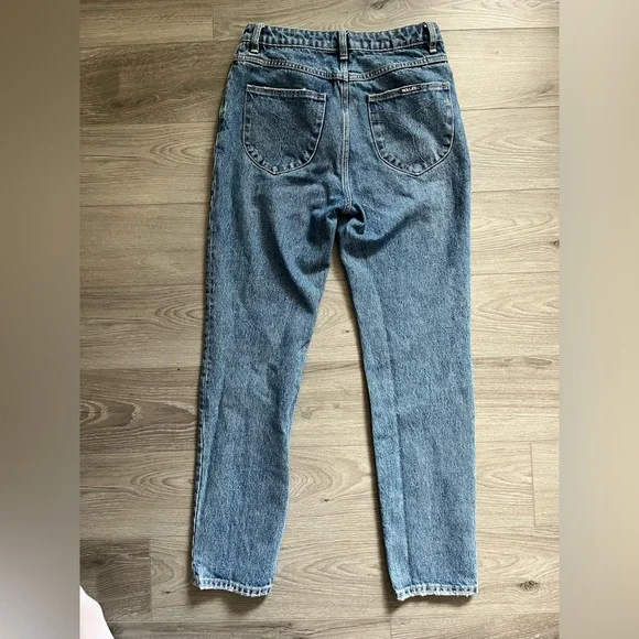 ROLLA'S High Rise Light Blue Mom Jeans - Picture 4 of 7